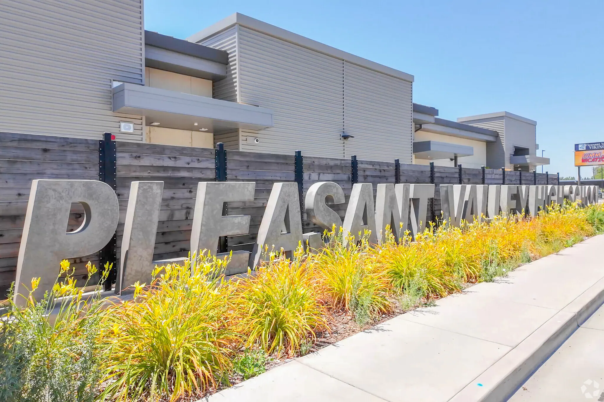 Pleasant Valley signage