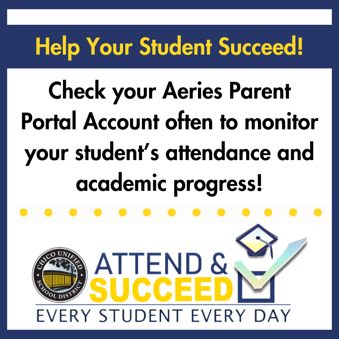 Attend and Succeed Logo with text, 